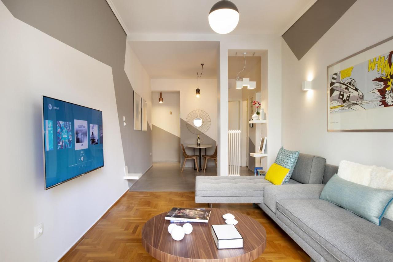 Apartmán Little Gem 2 Mins From Acropolis Museum Atény Exteriér fotografie
